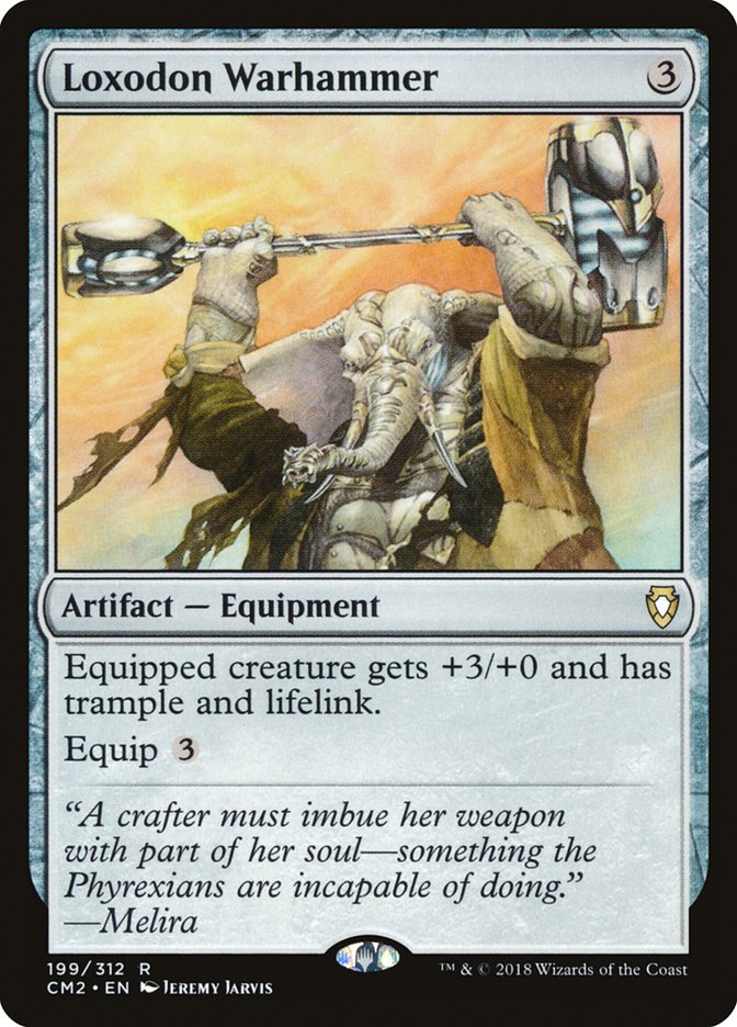 Loxodon Warhammer [Commander Anthology Volume II] MTG Single Magic: The Gathering    | Red Claw Gaming
