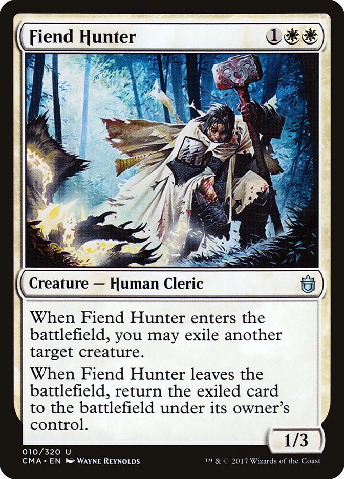 Fiend Hunter [Commander Anthology] MTG Single Magic: The Gathering    | Red Claw Gaming