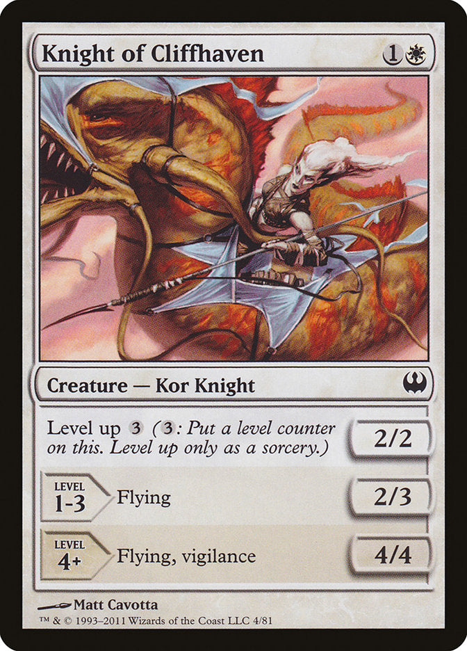 Knight of Cliffhaven [Duel Decks: Knights vs. Dragons] MTG Single Magic: The Gathering    | Red Claw Gaming