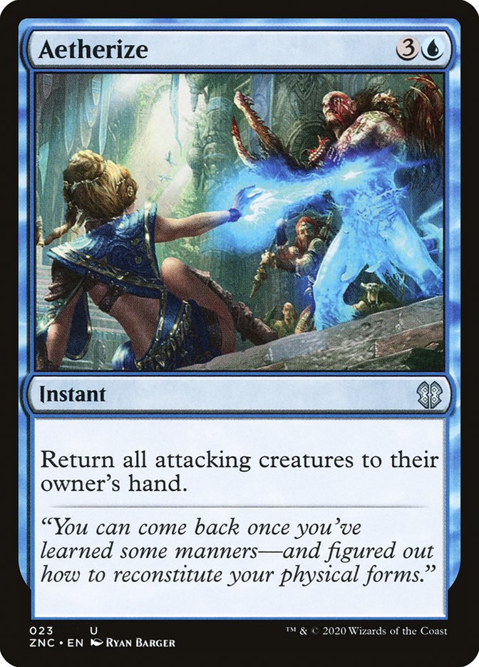 Aetherize [Zendikar Rising Commander] MTG Single Magic: The Gathering    | Red Claw Gaming