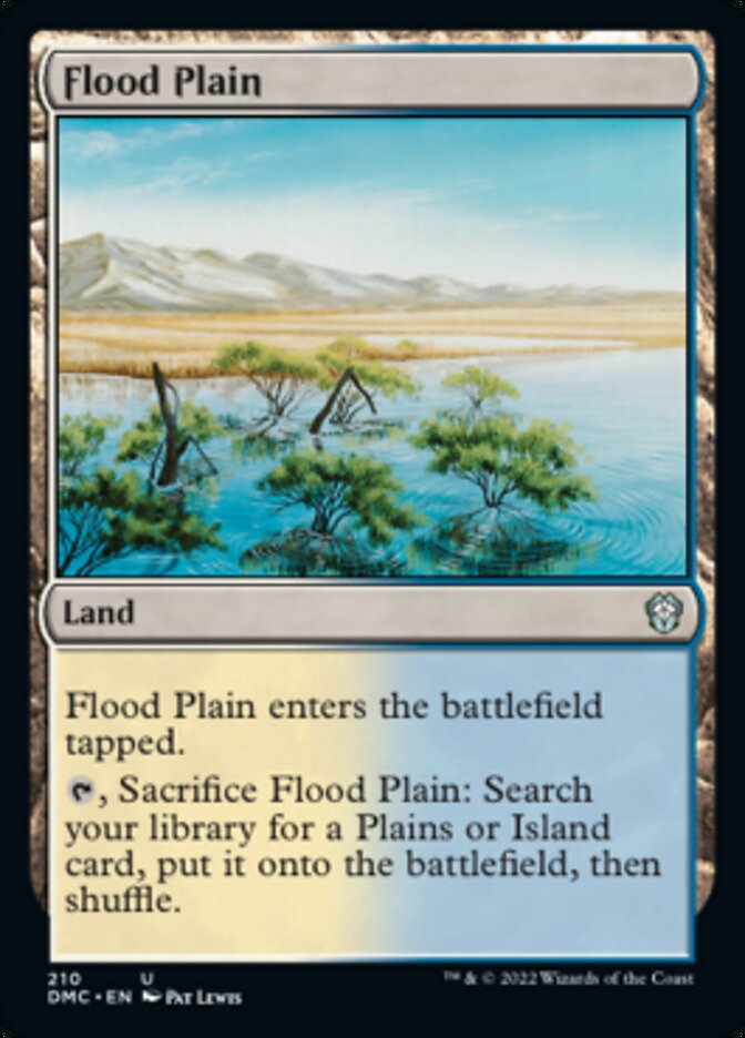 Flood Plain [Dominaria United Commander] MTG Single Magic: The Gathering    | Red Claw Gaming