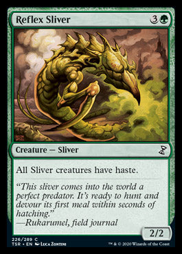 Reflex Sliver [Time Spiral Remastered] MTG Single Magic: The Gathering    | Red Claw Gaming