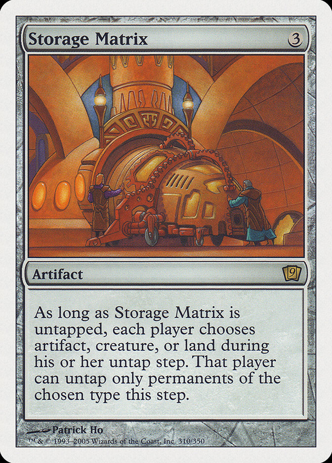 Storage Matrix [Ninth Edition] MTG Single Magic: The Gathering    | Red Claw Gaming