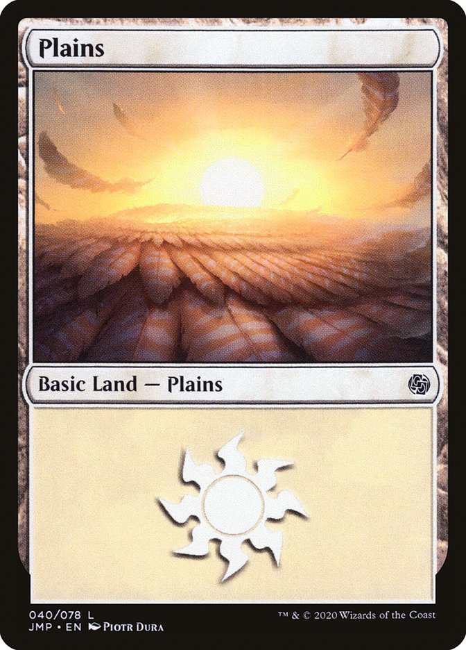 Plains (40) [Jumpstart] MTG Single Magic: The Gathering    | Red Claw Gaming