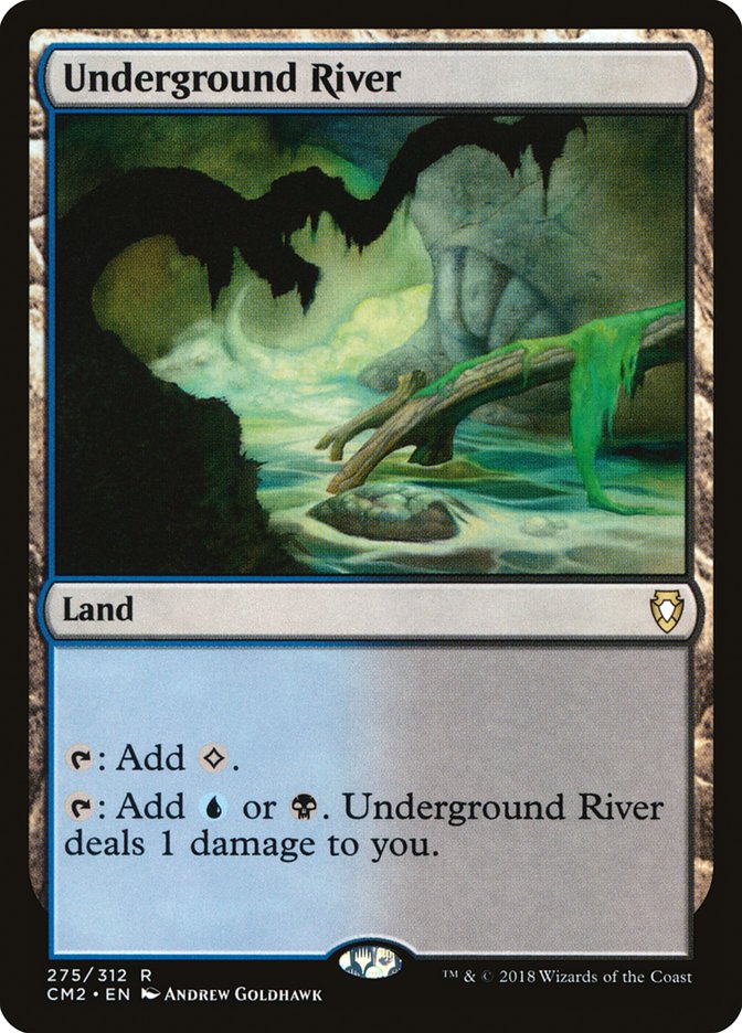Underground River [Commander Anthology Volume II] MTG Single Magic: The Gathering    | Red Claw Gaming
