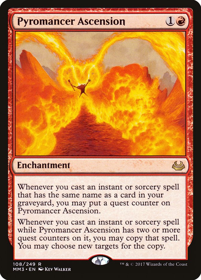 Pyromancer Ascension [Modern Masters 2017] MTG Single Magic: The Gathering    | Red Claw Gaming