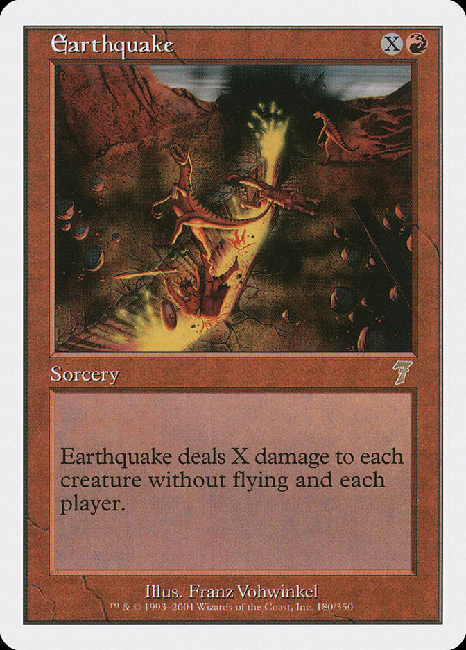 Earthquake [Seventh Edition] MTG Single Magic: The Gathering    | Red Claw Gaming