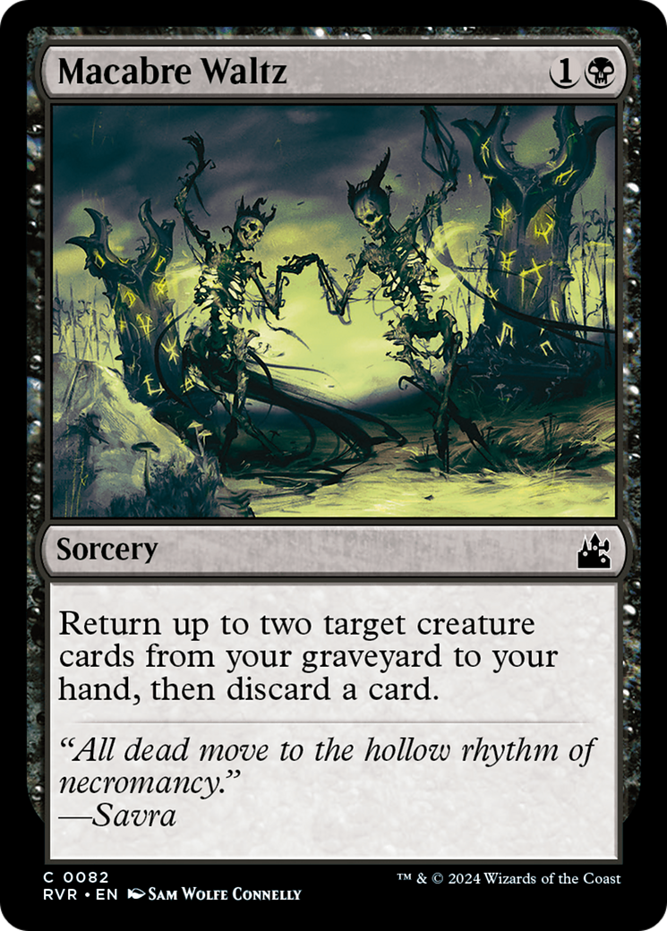 Macabre Waltz [Ravnica Remastered] MTG Single Magic: The Gathering    | Red Claw Gaming