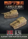Elefant Tank-Hunter Platoon British FLAMES OF WAR    | Red Claw Gaming