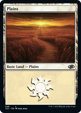 Plains (98) [Jumpstart 2022] MTG Single Magic: The Gathering    | Red Claw Gaming
