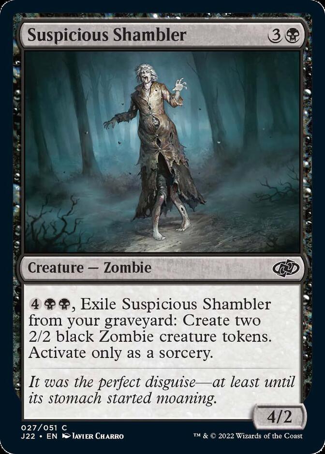 Suspicious Shambler [Jumpstart 2022] MTG Single Magic: The Gathering    | Red Claw Gaming