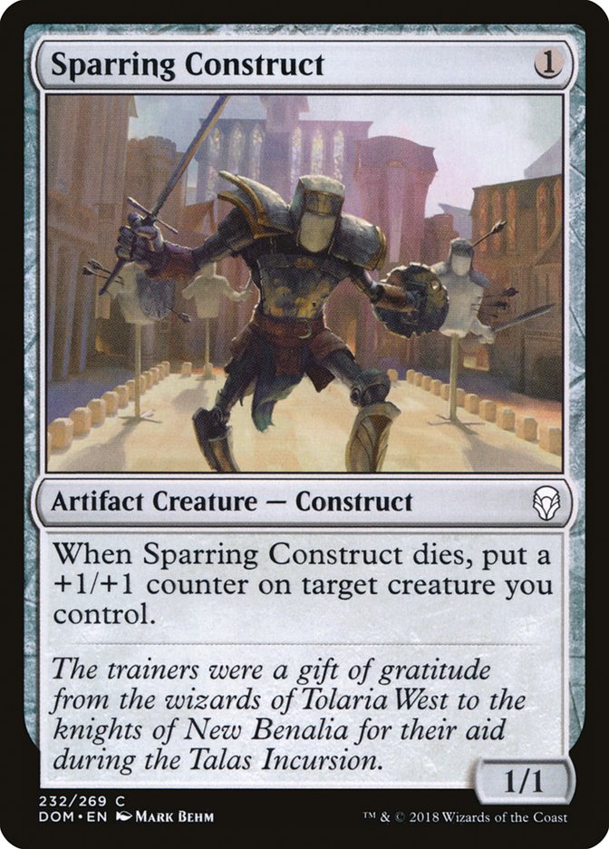 Sparring Construct [Dominaria] MTG Single Magic: The Gathering    | Red Claw Gaming