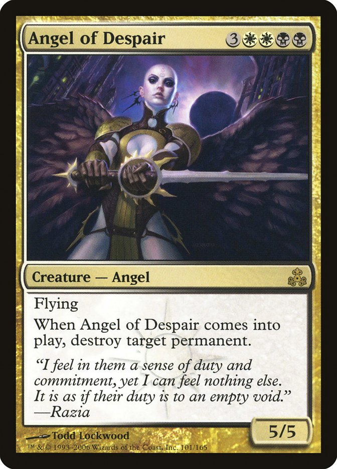 Angel of Despair [Guildpact] MTG Single Magic: The Gathering    | Red Claw Gaming