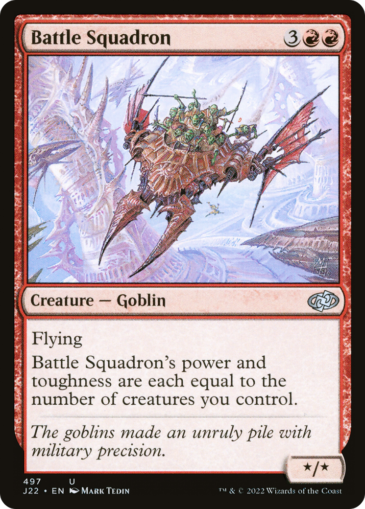 Battle Squadron [Jumpstart 2022] MTG Single Magic: The Gathering    | Red Claw Gaming