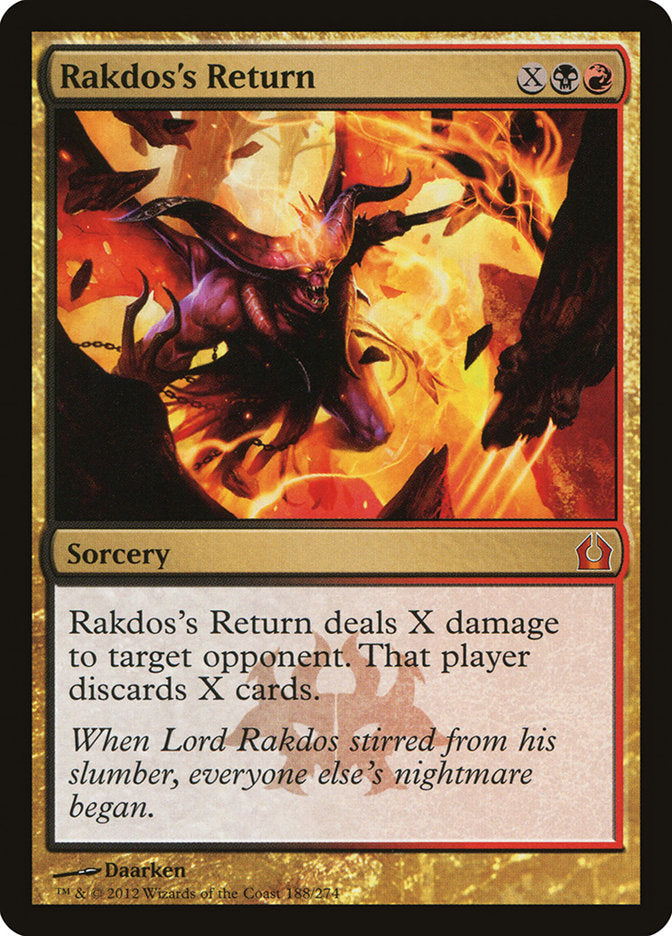 Rakdos's Return [Return to Ravnica] MTG Single Magic: The Gathering    | Red Claw Gaming