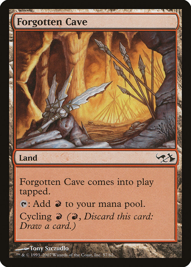 Forgotten Cave [Duel Decks: Elves vs. Goblins] MTG Single Magic: The Gathering    | Red Claw Gaming