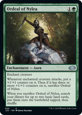 Ordeal of Nylea [Jumpstart 2022] MTG Single Magic: The Gathering    | Red Claw Gaming