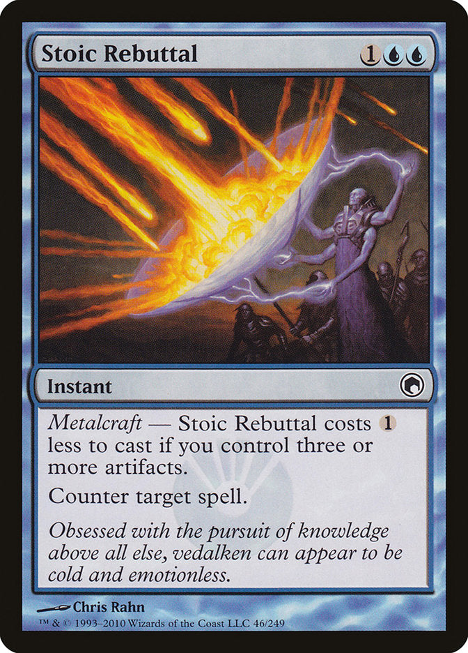 Stoic Rebuttal [Scars of Mirrodin] MTG Single Magic: The Gathering    | Red Claw Gaming