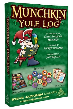 Munchkin Yule Log Board Games Steve Jackson    | Red Claw Gaming