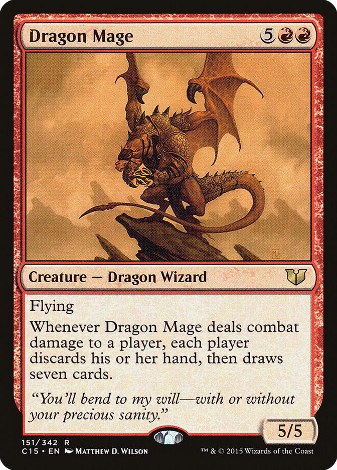Dragon Mage [Commander 2015] MTG Single Magic: The Gathering    | Red Claw Gaming