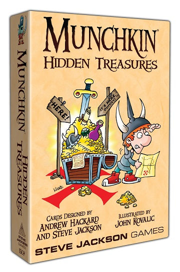 Munchkin Hidden Treasures Board Games Steve Jackson    | Red Claw Gaming
