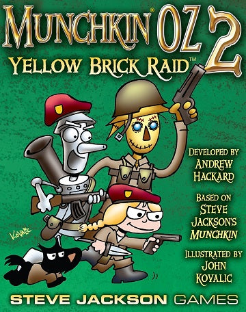 Munchkin Oz 2 Yellow Brick Road Board Game Steve Jackson    | Red Claw Gaming