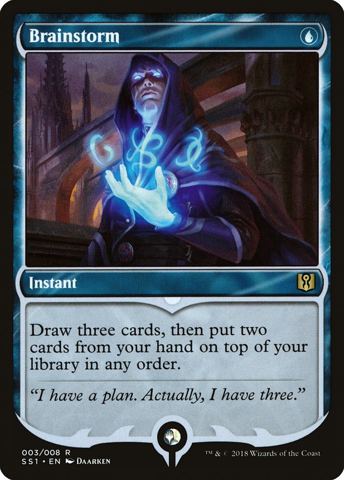 Brainstorm [Signature Spellbook: Jace] MTG Single Magic: The Gathering    | Red Claw Gaming