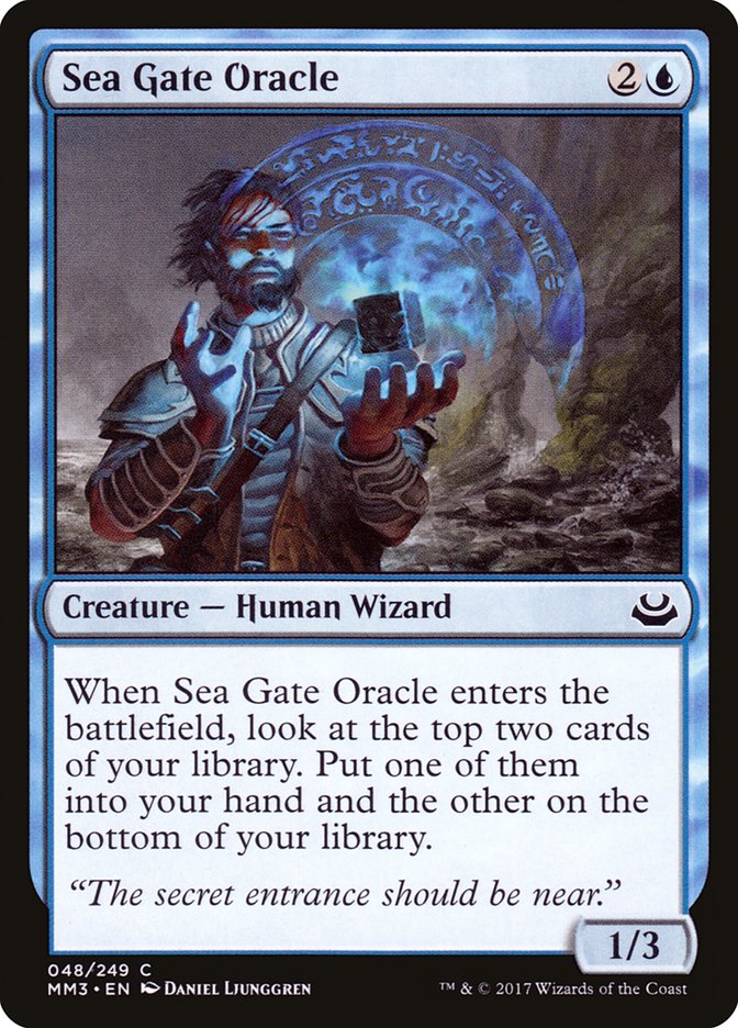 Sea Gate Oracle [Modern Masters 2017] MTG Single Magic: The Gathering    | Red Claw Gaming