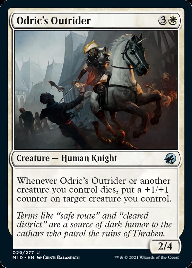 Odric's Outrider [Innistrad: Midnight Hunt] MTG Single Magic: The Gathering    | Red Claw Gaming