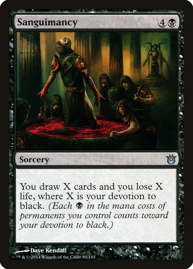 Sanguimancy [Born of the Gods] MTG Single Magic: The Gathering    | Red Claw Gaming