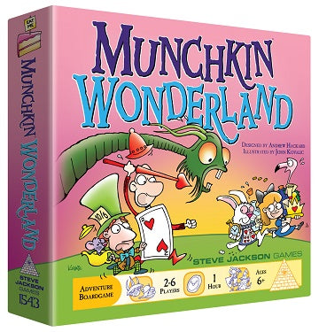 Munchkin Wonderland Board Games Steve Jackson    | Red Claw Gaming