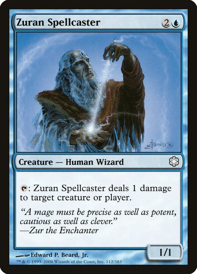 Zuran Spellcaster [Coldsnap Theme Decks] MTG Single Magic: The Gathering    | Red Claw Gaming