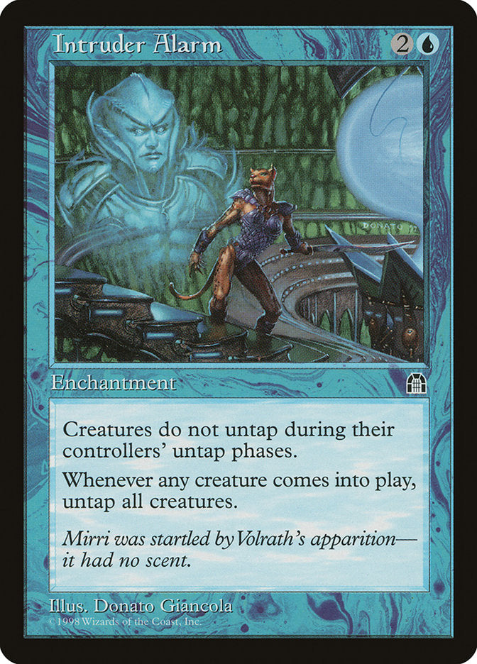 Intruder Alarm [Stronghold] MTG Single Magic: The Gathering    | Red Claw Gaming