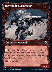 Fangblade Brigand // Fangblade Eviscerator (Showcase Equinox) [Innistrad: Midnight Hunt] MTG Single Magic: The Gathering    | Red Claw Gaming