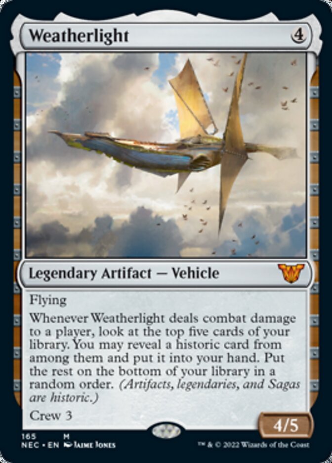 Weatherlight [Kamigawa: Neon Dynasty Commander] MTG Single Magic: The Gathering    | Red Claw Gaming