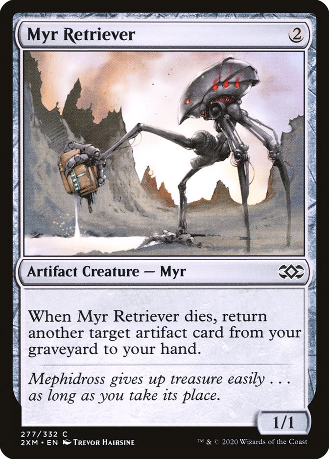 Myr Retriever [Double Masters] MTG Single Magic: The Gathering    | Red Claw Gaming