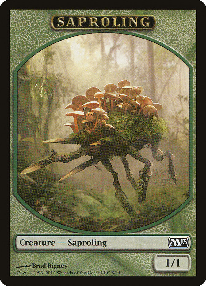 Saproling Token [Magic 2013 Tokens] MTG Single Magic: The Gathering    | Red Claw Gaming