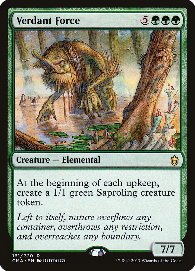 Verdant Force [Commander Anthology] MTG Single Magic: The Gathering    | Red Claw Gaming