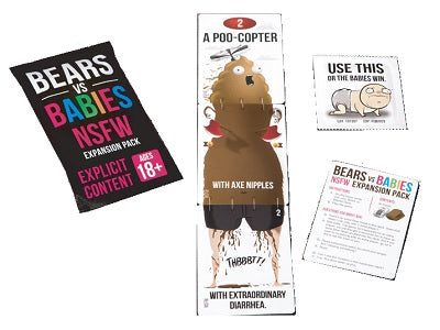 Bears vs Babies NSFW Edition Board Game Bears vs Babies    | Red Claw Gaming