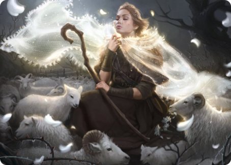 Ancestor's Embrace Art Card [Innistrad: Crimson Vow Art Series] MTG Single Magic: The Gathering    | Red Claw Gaming