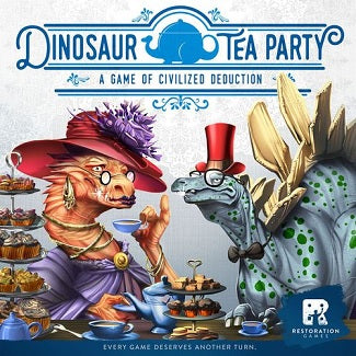 Dinosaur Tea Party Board Game Red Claw Gaming    | Red Claw Gaming