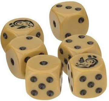 Italian Dice 6 D6 Accessories Warlord Games    | Red Claw Gaming