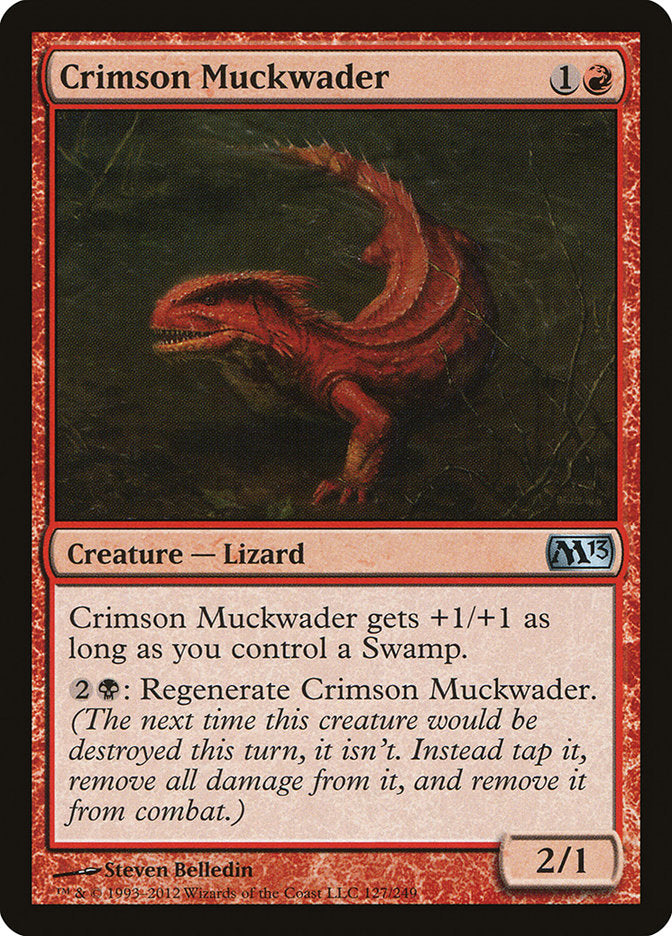 Crimson Muckwader [Magic 2013] MTG Single Magic: The Gathering    | Red Claw Gaming