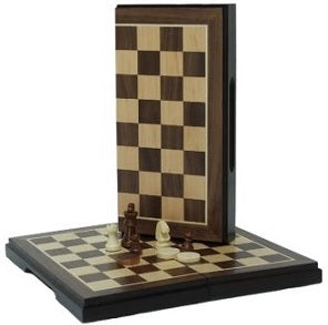 Magnetic Chess and Checkers Set Board Game Universal DIstribution    | Red Claw Gaming