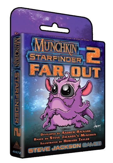 Munchkin Starfinder 2 Far Out Board Game Steve Jackson    | Red Claw Gaming