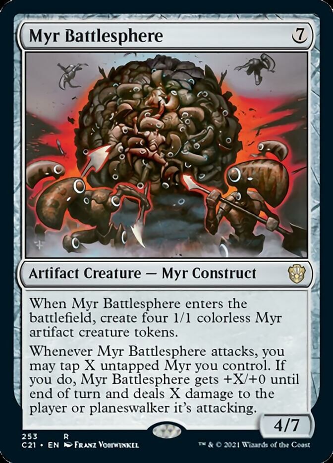 Myr Battlesphere [Commander 2021] MTG Single Magic: The Gathering    | Red Claw Gaming