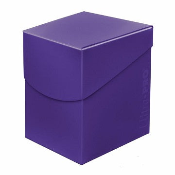 Royal Purple Deck Box Pro 100+ Deck Boxes Ultra Pro    | Red Claw Gaming