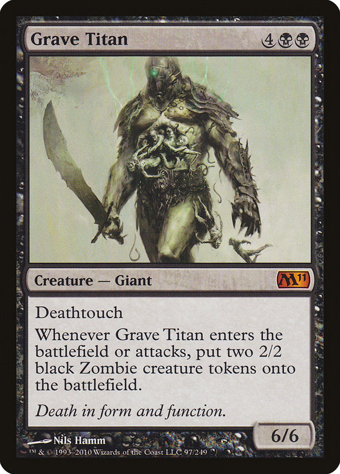 Grave Titan [Magic 2011] MTG Single Magic: The Gathering    | Red Claw Gaming