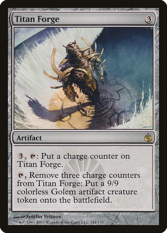 Titan Forge [Mirrodin Besieged] MTG Single Magic: The Gathering    | Red Claw Gaming