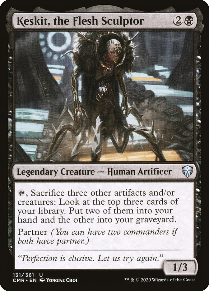 Keskit, the Flesh Sculptor [Commander Legends] MTG Single Magic: The Gathering    | Red Claw Gaming